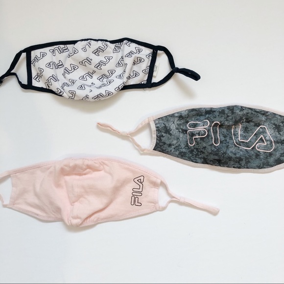 Fila Accessories - 🎃 3/$25 FILA Washable Filter Cotton Mask Set 🎃